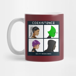 X Crew- Coexistence WebComic Mug